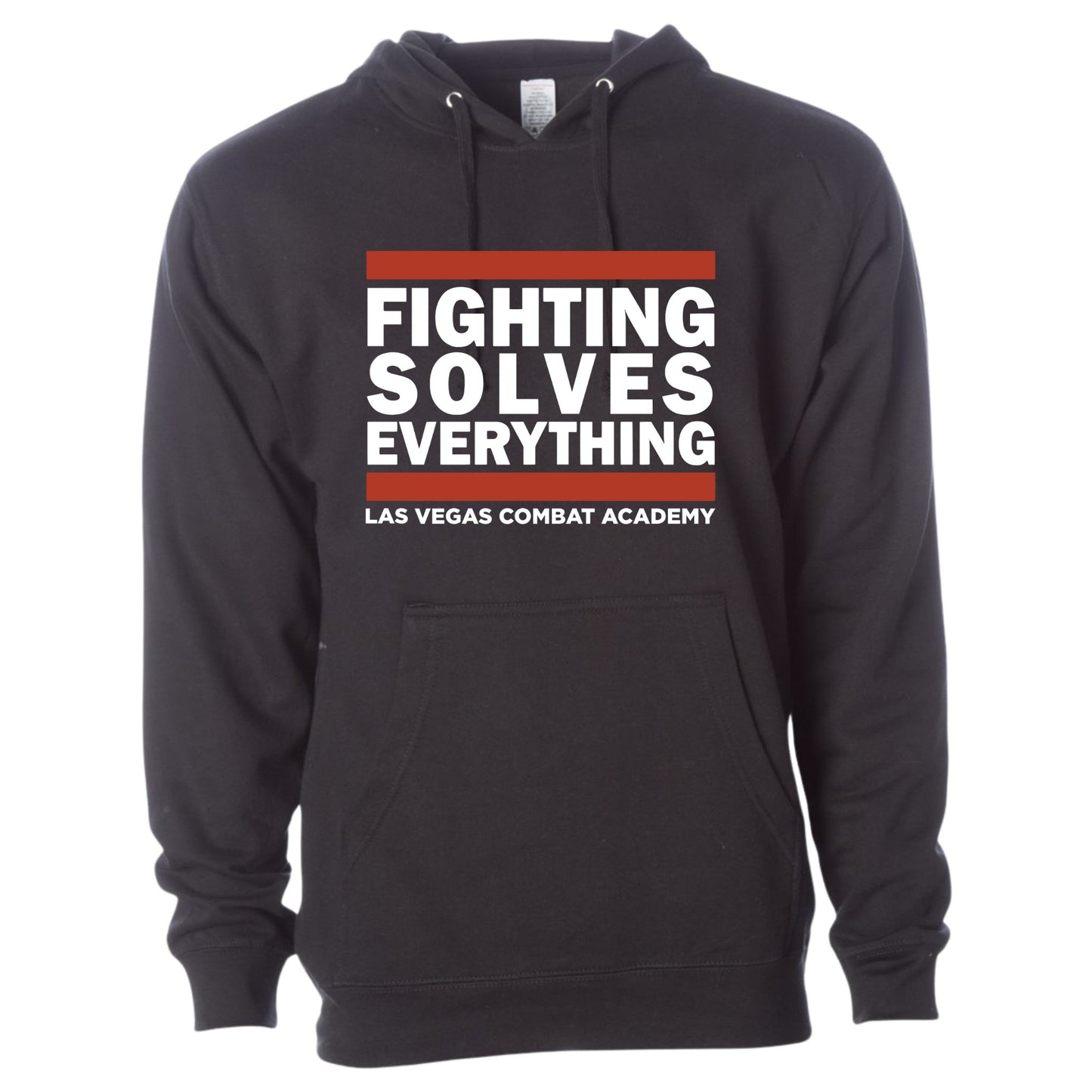 Las Vegas Combat Academy 'Fighting Solves Everything' Hoodie - Las Vegas Combat Academy